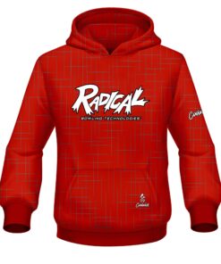 Radical Rising Red CoolWick Bowling Hoodie