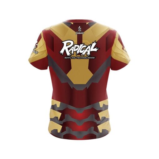 Radical Super Hero 5 CoolWick Bowling Jersey - Image 2