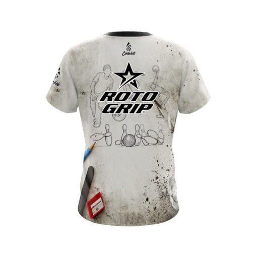 Roto Grip Drawing Board CoolWick Bowling Jersey - Image 2