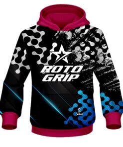 Roto Grip Level Up Blue CoolWick Bowling Hoodie