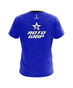 Alternative view of Roto Grip Rising Blue CoolWick Bowling Jersey