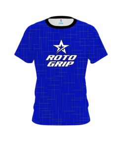 Roto Grip Rising Blue CoolWick Bowling Jersey
