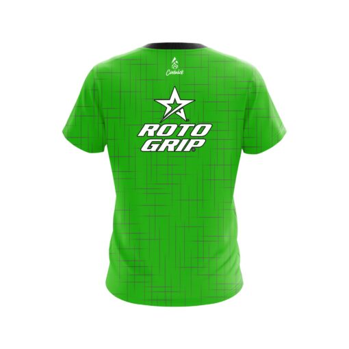 Roto Grip Rising Green CoolWick Bowling Jersey - Image 2