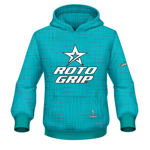 Roto Grip Rising Teal CoolWick Bowling Jersey - Image 3
