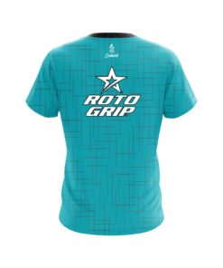 Alternative view of Roto Grip Rising Teal CoolWick Bowling Jersey