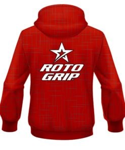 Alternative view of Roto Grip Rising Red CoolWick Bowling Hoodie