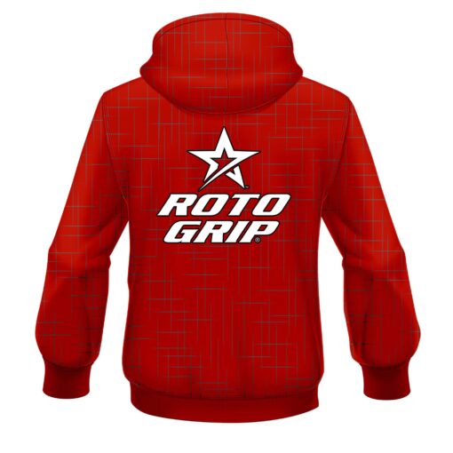 Roto Grip Rising Red CoolWick Bowling Hoodie - Image 2