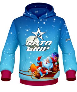 Roto Grip Santa Merry Christmas CoolWick Bowling Hoodie