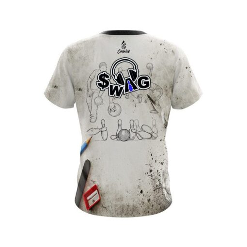 SWAG Drawing Board CoolWick Bowling Jersey - Image 2