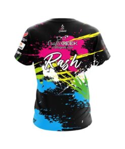 Alternative view of 900 Global Sean Rash Paint Splatter Replica CoolWick Bowling Jersey