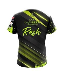 Alternative view of 900 Global Sean Rash Racing Splatter Replica CoolWick Bowling Jersey