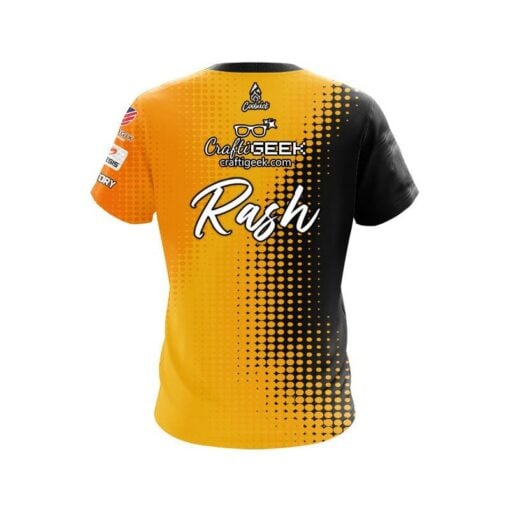 900 Global Sean Rash Sunset Split Replica CoolWick Bowling Jersey - Image 2