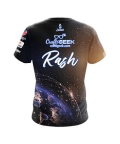 Alternative view of Sean Rash Worldwide Globe Replica CoolWick Bowling Jersey