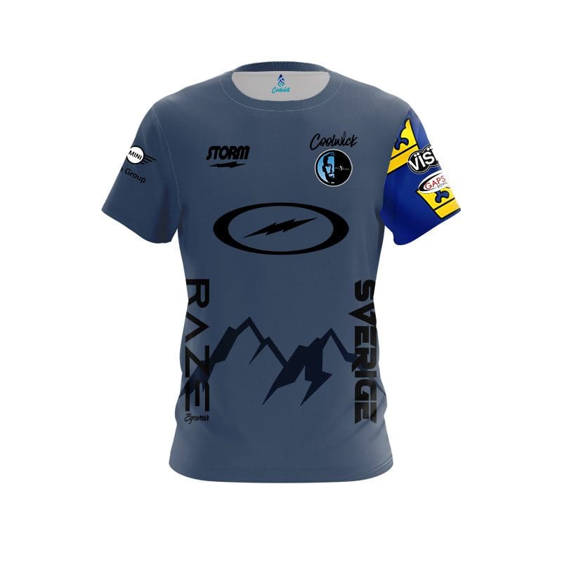 Storm Jesper Svensson Slate ICE Replica CoolWick Bowling Jersey
