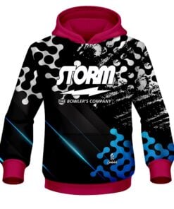 Storm Level Up Blue CoolWick Bowling Hoodie