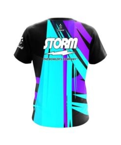 Alternative view of Storm Paint Brush Drip CoolWick Bowling Jersey