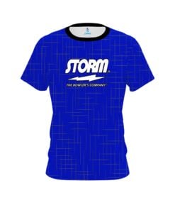 Storm Rising Blue CoolWick Bowling Jersey
