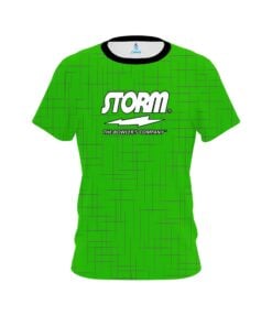 Storm Rising Green CoolWick Bowling Jersey