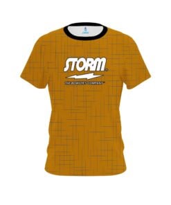 Storm Rising Orange CoolWick Bowling Jersey