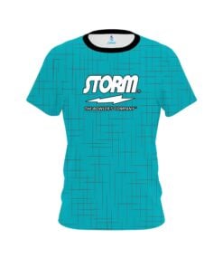 Storm Rising Teal CoolWick Bowling Jersey