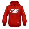 Storm Rising Red CoolWick Bowling Hoodie