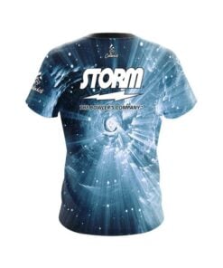 Alternative view of Storm Time Warp CoolWick Bowling Jersey