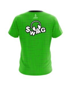 Alternative view of SWAG Rising Green CoolWick Bowling Jersey