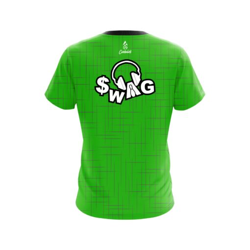SWAG Rising Green CoolWick Bowling Jersey - Image 2