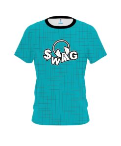 SWAG Rising Teal CoolWick Bowling Jersey