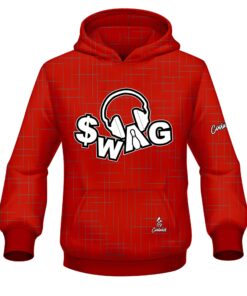 SWAG Rising Red CoolWick Bowling Hoodie