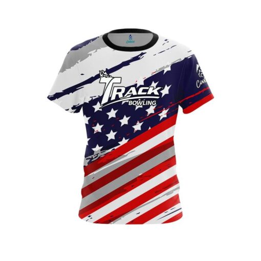 Track All American CoolWick Bowling Jersey