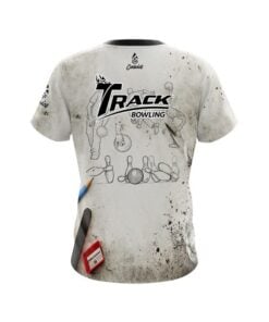 Alternative view of Track Drawing Board CoolWick Bowling Jersey