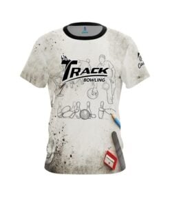 Track Drawing Board CoolWick Bowling Jersey