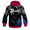 Track Level Up Blue CoolWick Bowling Hoodie