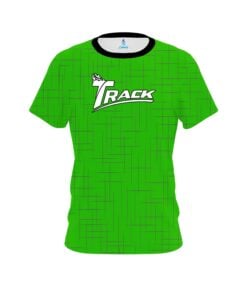 Track Rising Green CoolWick Bowling Jersey