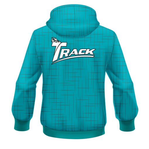 Track Rising Teal CoolWick Bowling Jersey - Image 4