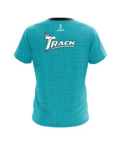Alternative view of Track Rising Teal CoolWick Bowling Jersey