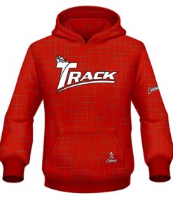Track Rising Red CoolWick Bowling Hoodie