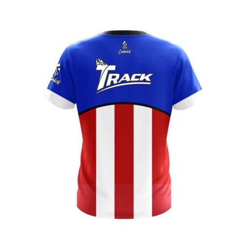 Track Super Hero 8 CoolWick Bowling Jersey - Image 2