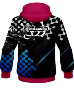Alternative view of Columbia 300 Level Up Blue CoolWick Bowling Hoodie