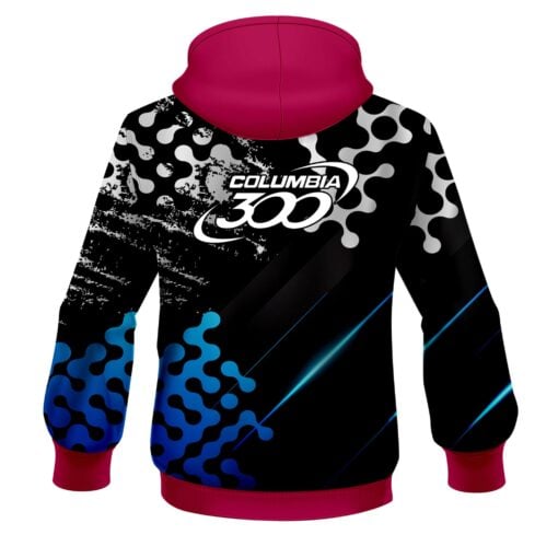 Columbia 300 Level Up Blue CoolWick Bowling Hoodie - Image 2