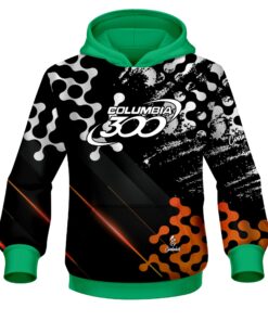 Columbia 300 Level Up Orange CoolWick Bowling Hoodie