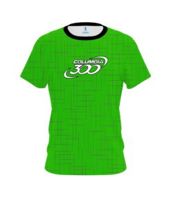 Columbia 300 Rising Green CoolWick Bowling Jersey