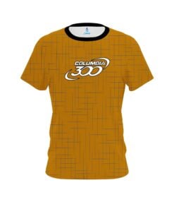 Columbia 300 Rising Orange CoolWick Bowling Jersey