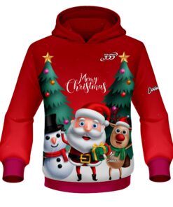 Columbia 300 Full Christmas CoolWick Bowling Hoodie