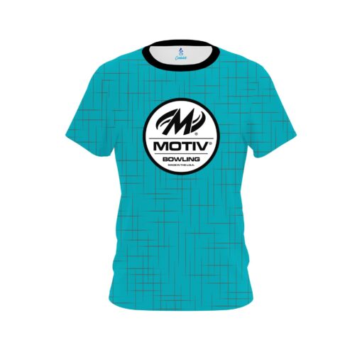 Motiv Rising Teal CoolWick Bowling Jersey