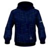 Plain Rising Navy Blue CoolWick Bowling Hoodie