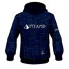 Pyramid Rising Navy Blue CoolWick Bowling Hoodie