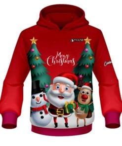 Pyramid Full Christmas CoolWick Bowling Hoodie