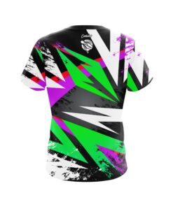 Alternative view of 12Bagger Bowling Strikers Laneside Prizm Green CoolWick Bowling Jersey
